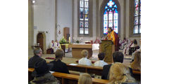 Festgottesdienst zum 50jahrigen Priesterjubiläum von Stadtpfarrer i.R. Geistlichen Rat Ulrich Trzeciok (Foto: Karl-Franz Thiede)